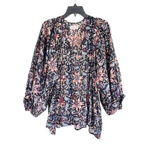 MILLE CHARLIE TOP MIDNIGHT GARDEN